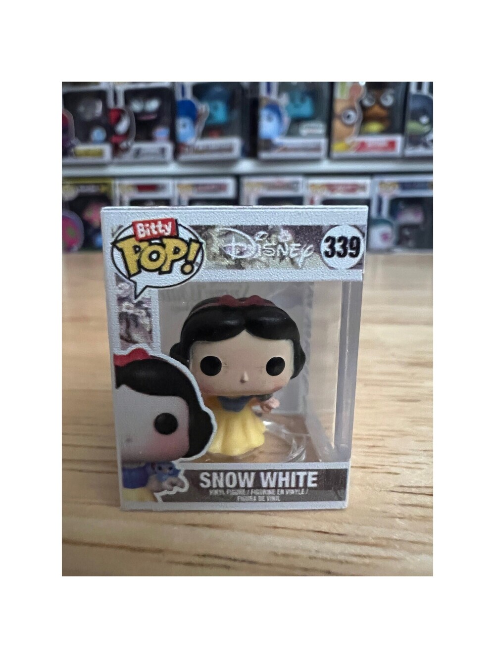 BITTY Snow White 1-Inch Funko Pop #339 Disney Princesses Movies Vinyl Seven Film